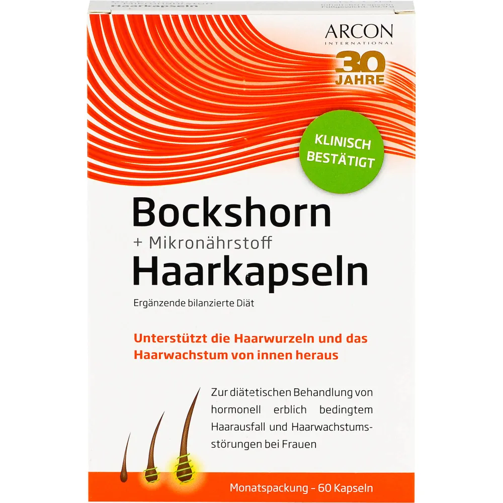 Bockshorn+Mikronährstoff Haarkapseln Tisane plus 60 St