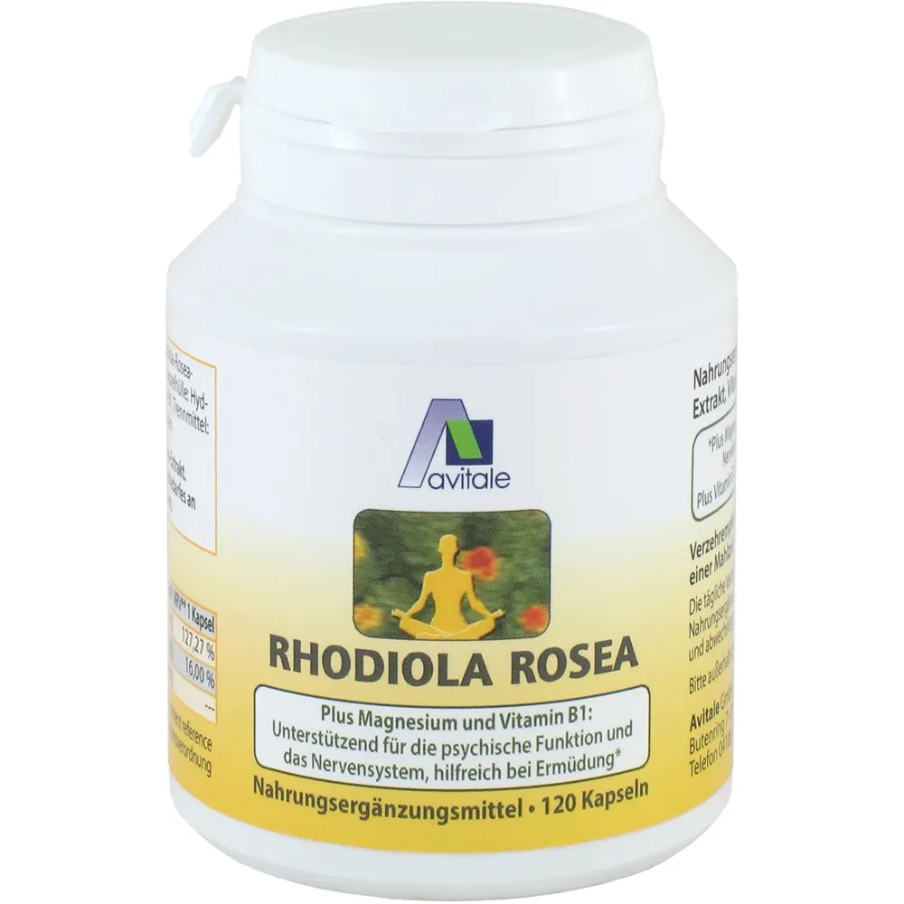 Rhodiola Rosea 200 mg Vegi Kapseln 120 St