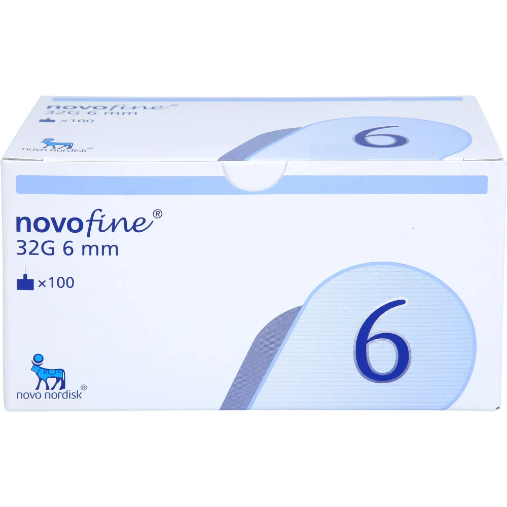 Novofine Nadeln 32 G 6 mm 100 St
