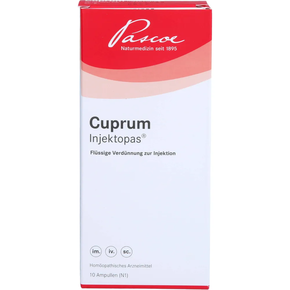 Cuprum Injektopas Ampullen 20 ml