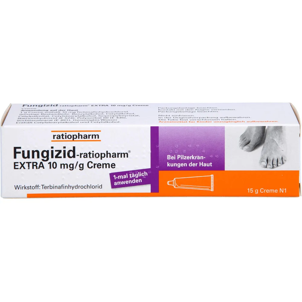 Fungizid-ratiopharm Extra Creme 15 g