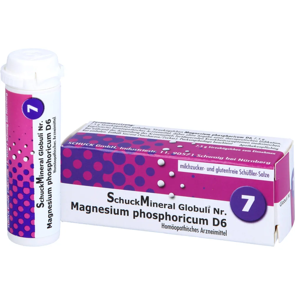 Schuckmineral Globuli 7 Magnesium phosphoricum D6 7,5 g