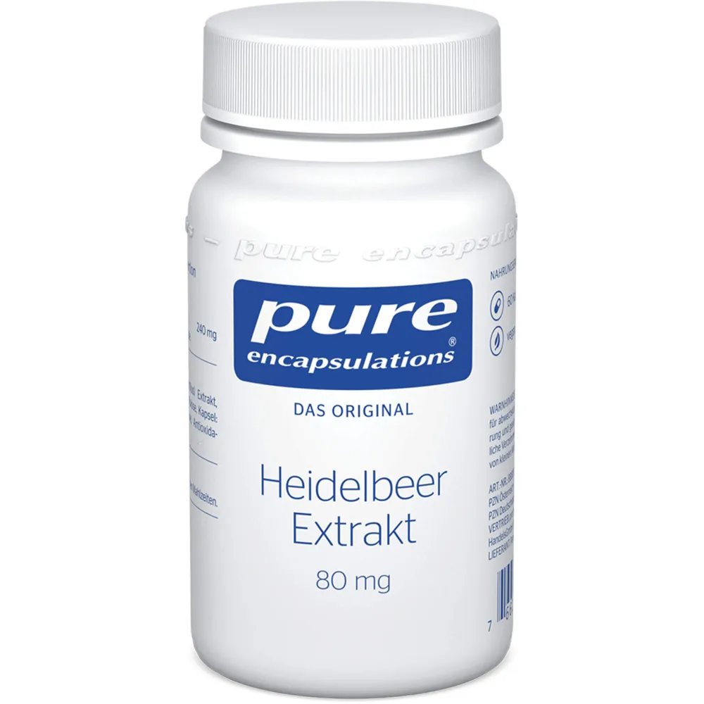 Pure Encapsulations Heidelbeer Extrakt 80 mg Kaps. 60 St