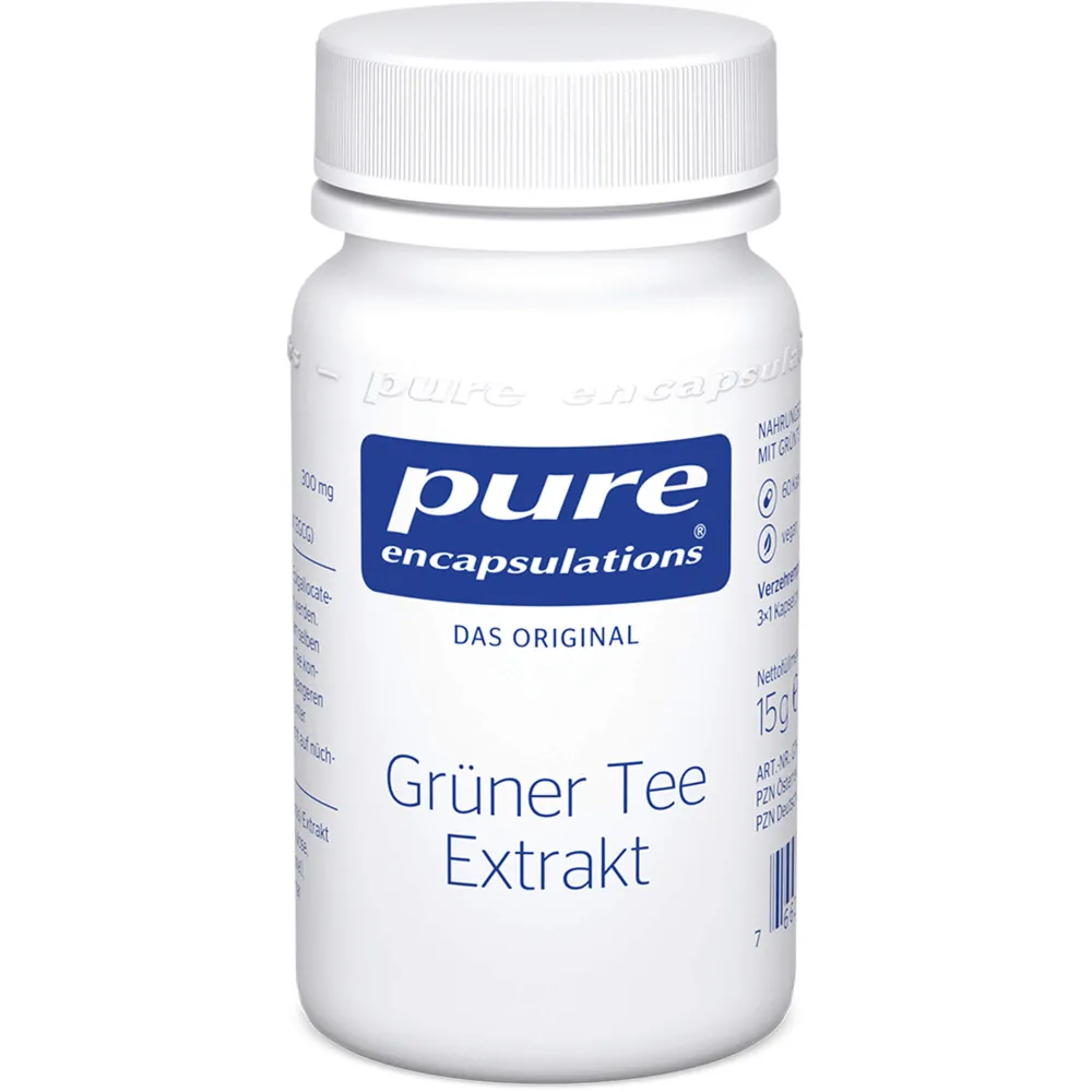 Pure Encapsulations grüner Tee Extrakt Kapseln 60 St