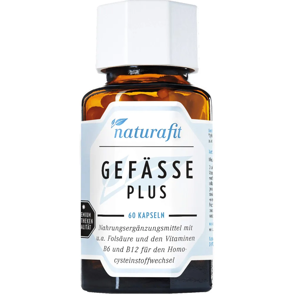 Naturafit Gefäße Plus Kapseln 60 St