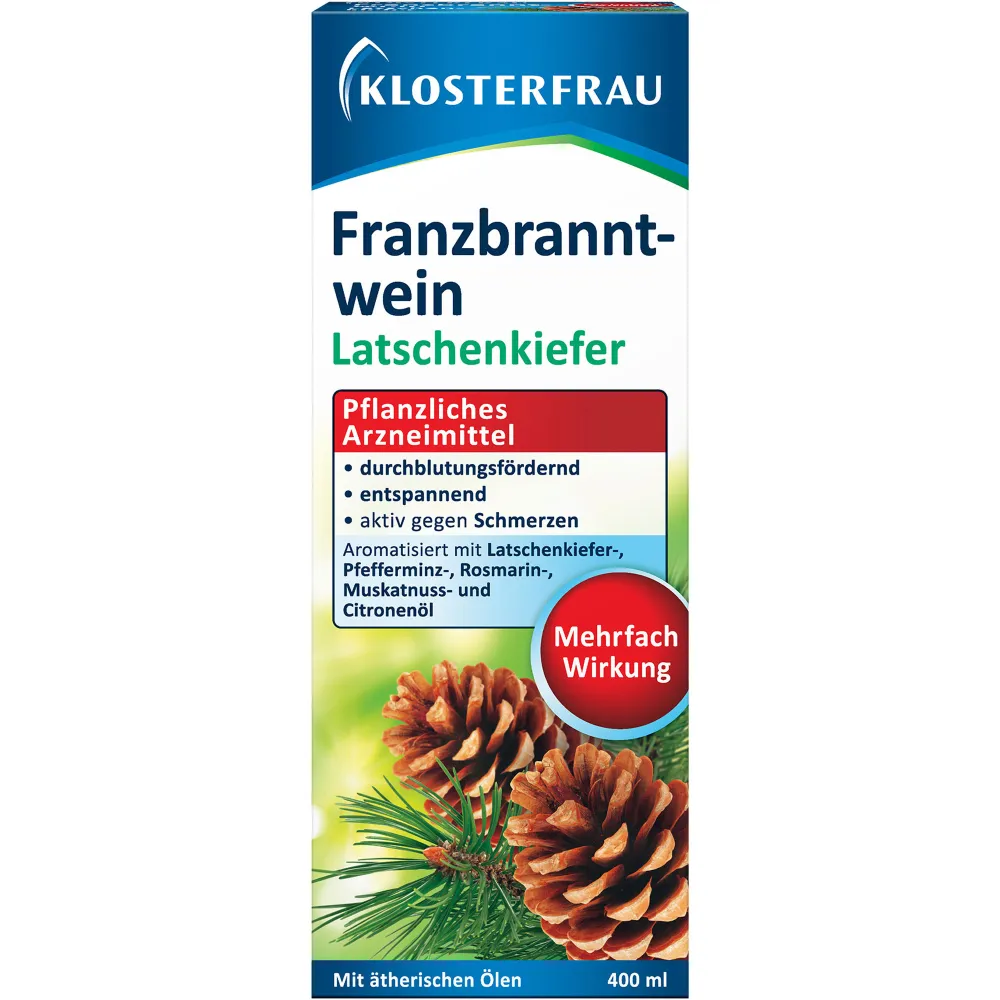 Klosterfrau Franzbranntwein Latschenk.Dosierfl. 400 ml