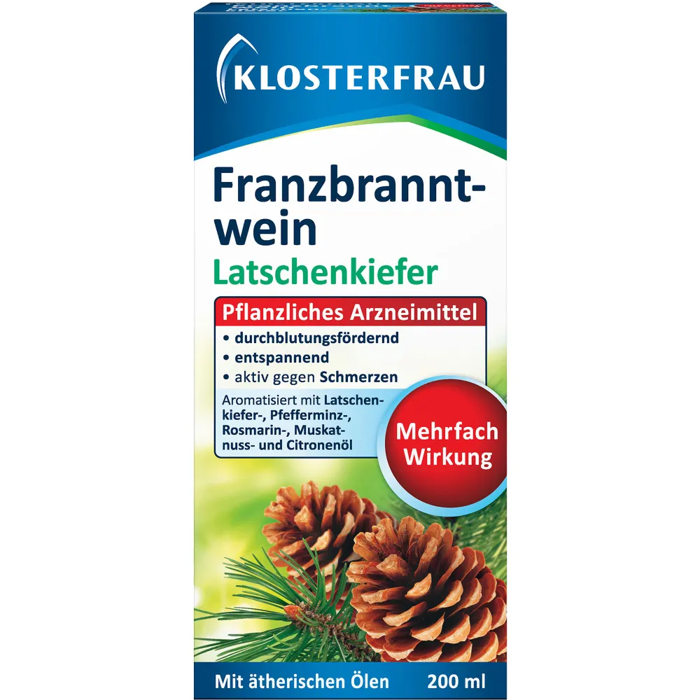Klosterfrau Franzbranntwein Latschenk.Dosierfl. 200 ml