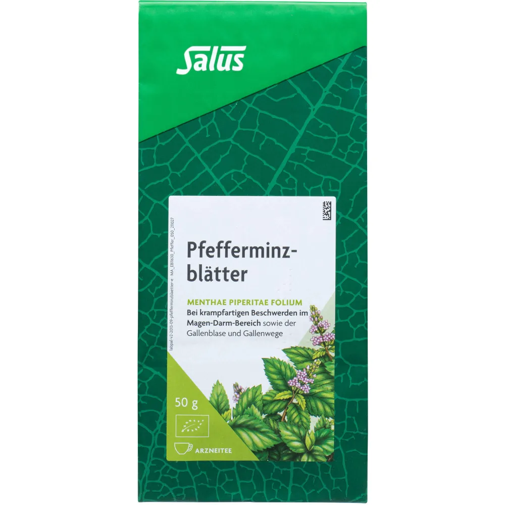 Pfefferminzblätter Arzneitee Bio Salus 50 g