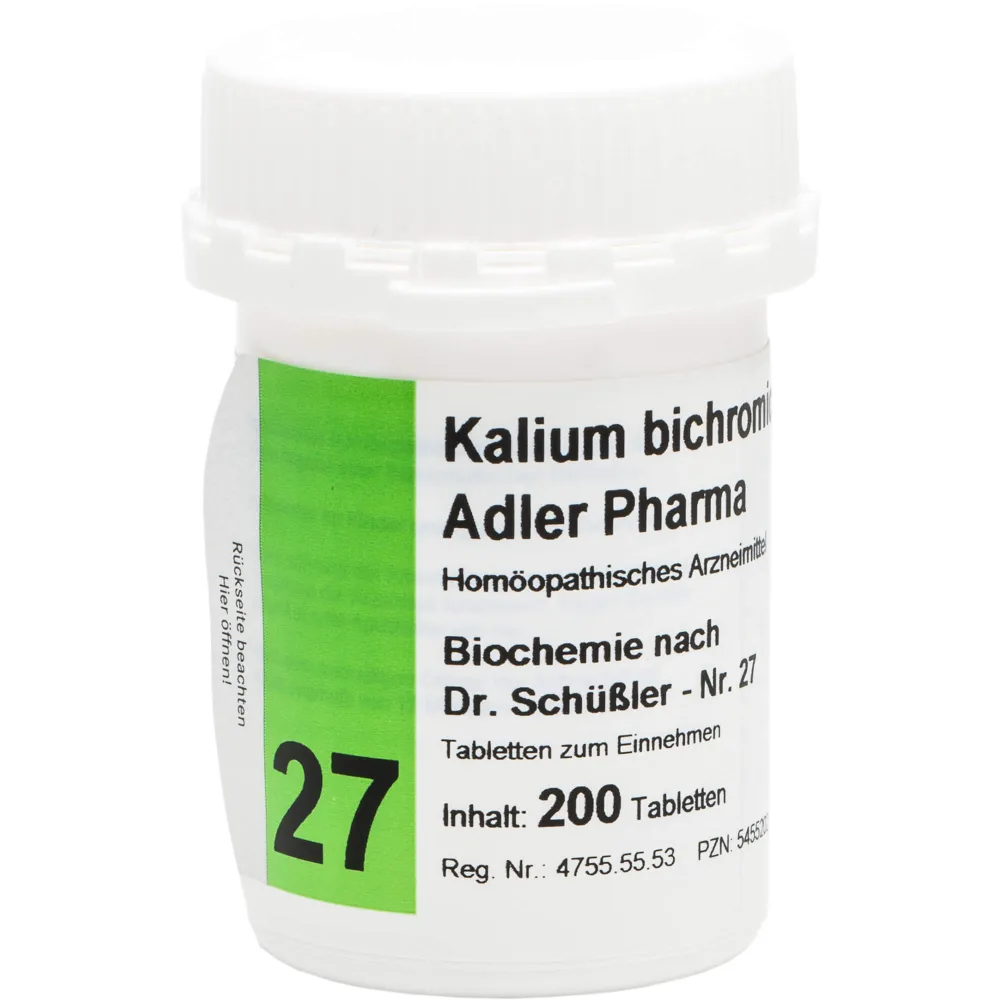 Biochemie Adler 27 Kalium bichrom D 12 Tabletten 200 St