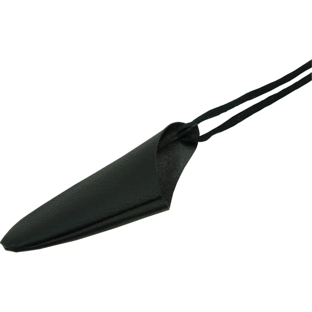 Fingerling Leder Gr.5 mit Bindeband 1 St