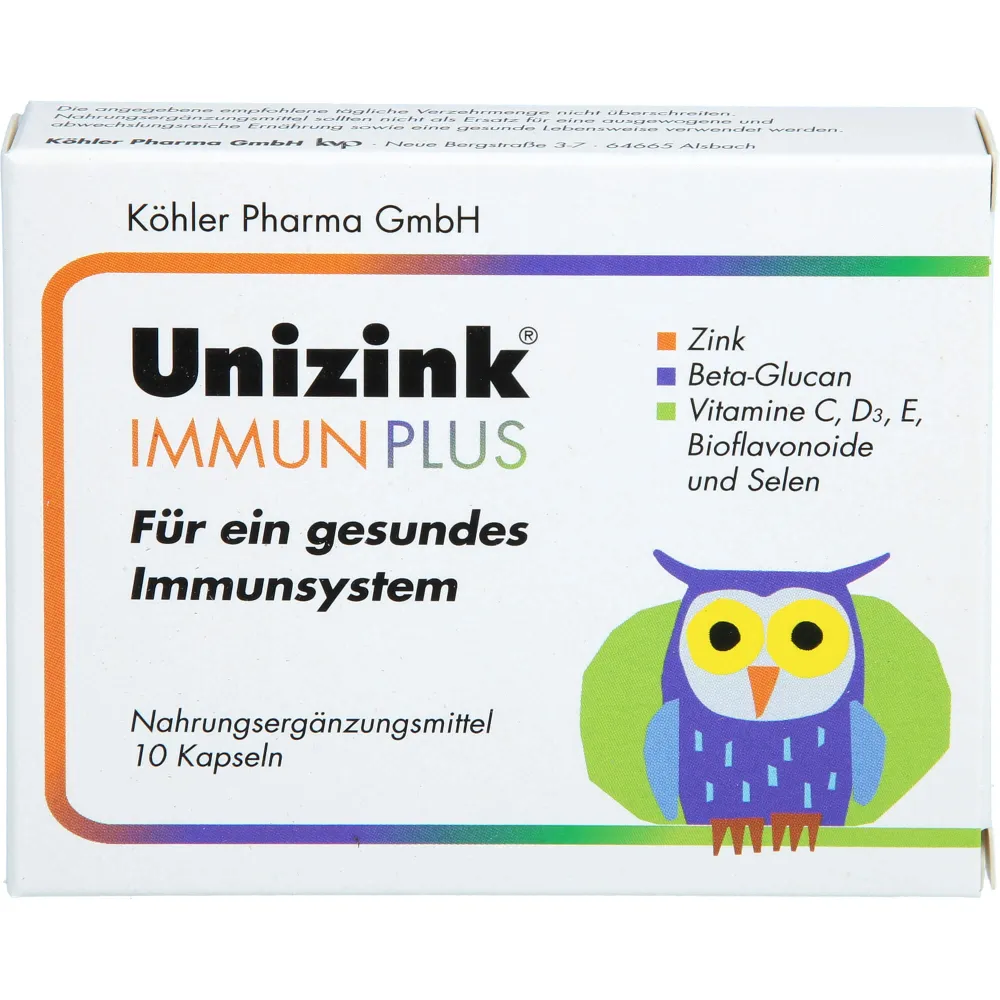 Unizink Immun Plus Kapseln 10 St
