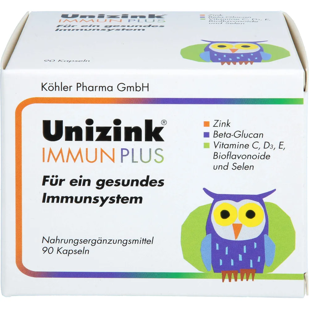 Unizink Immun Plus Kapseln 90 St