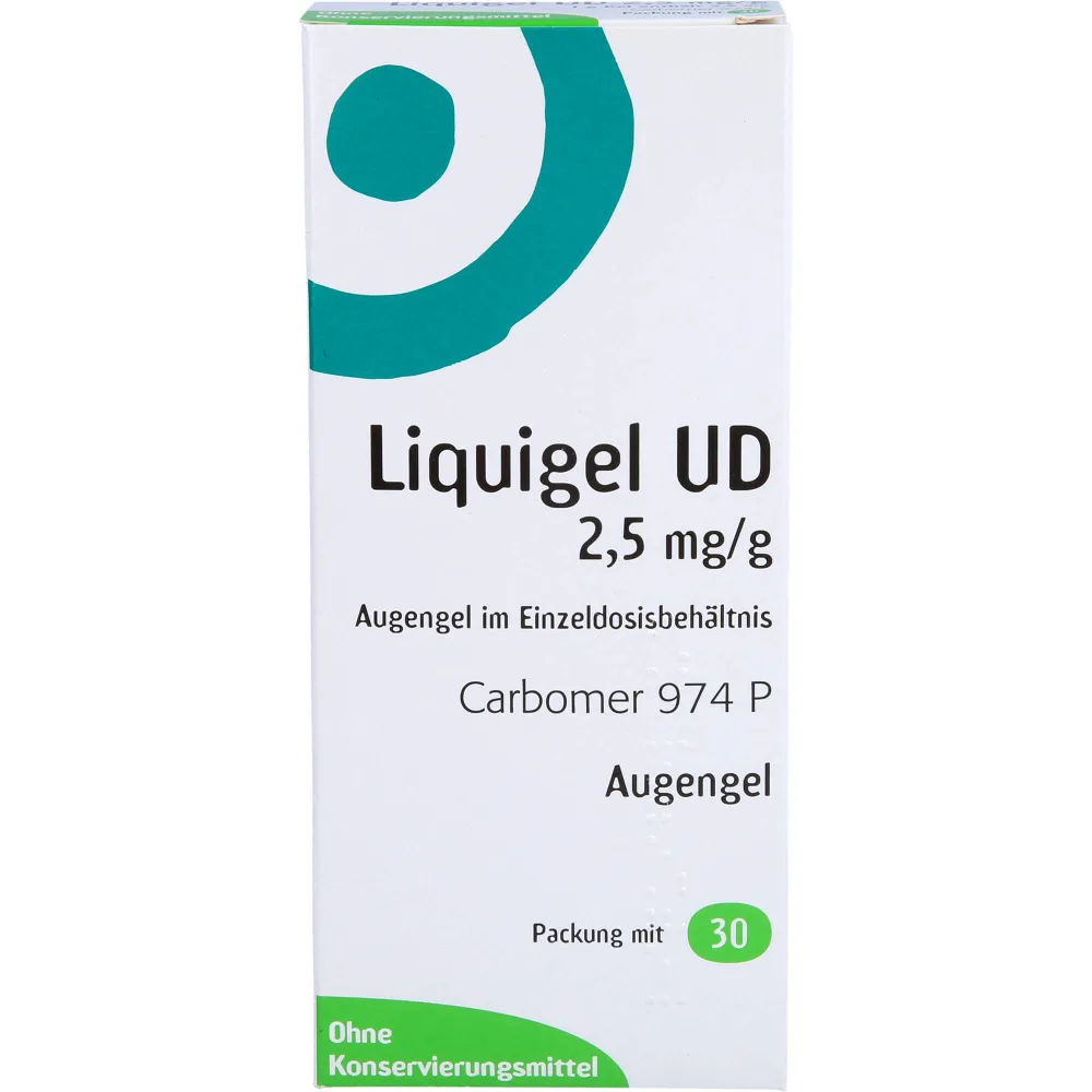 Liquigel Ud 2,5mg/g Augengel i.Einzeldosisbeh. 15 g