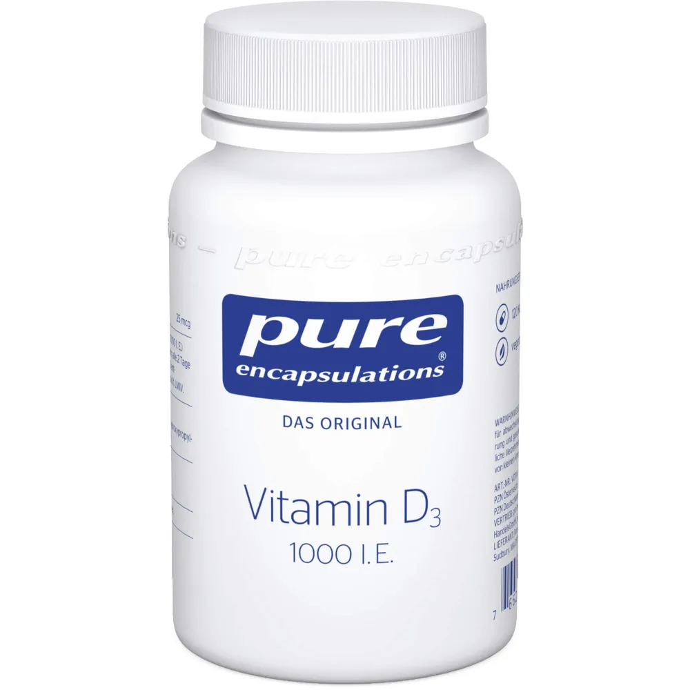 Pure Encapsulations Vitamin D3 1000 I.E. Kapseln 120 St