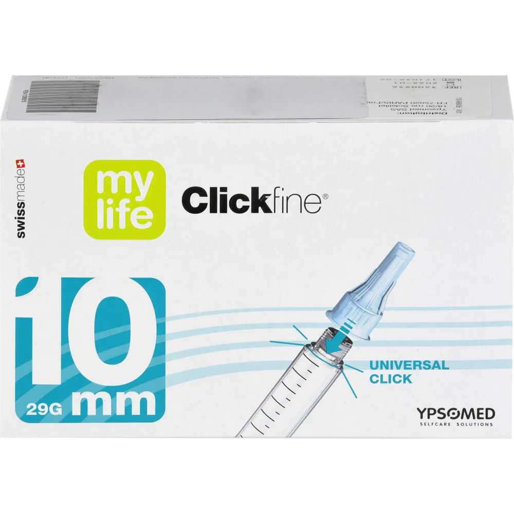 Mylife Clickfine Pen-Nadeln 29 G 10 mm 100 St