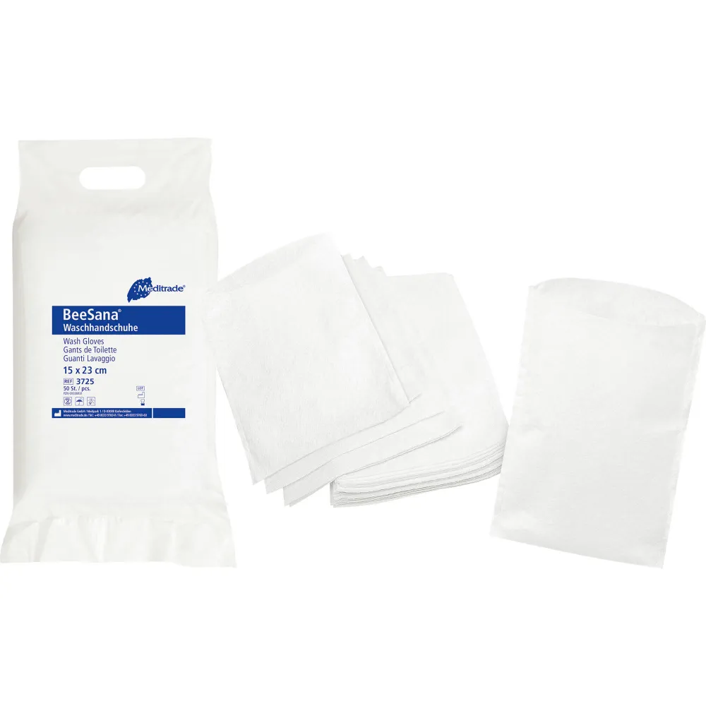 Beesana Waschhandschuh Molton soft 25 St