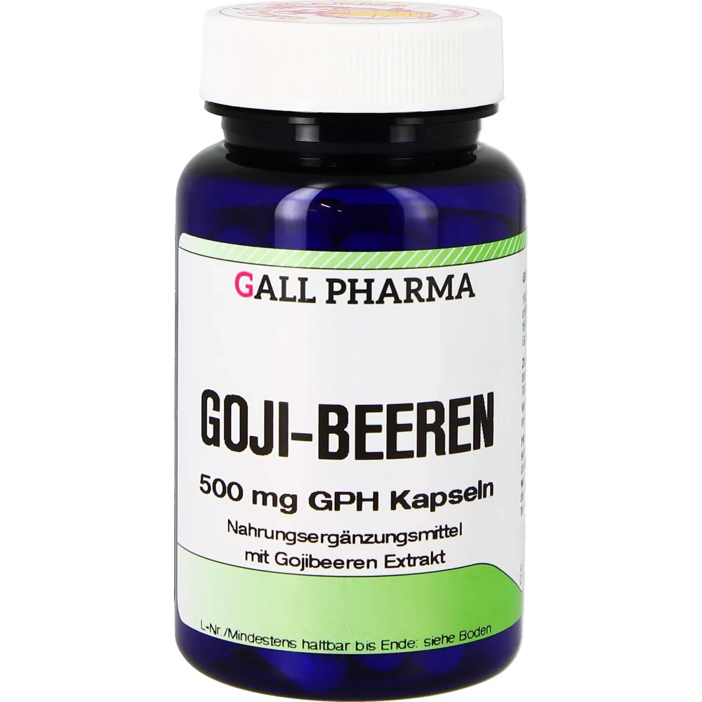 Goji Beeren 500 mg Gph Kapseln 60 St