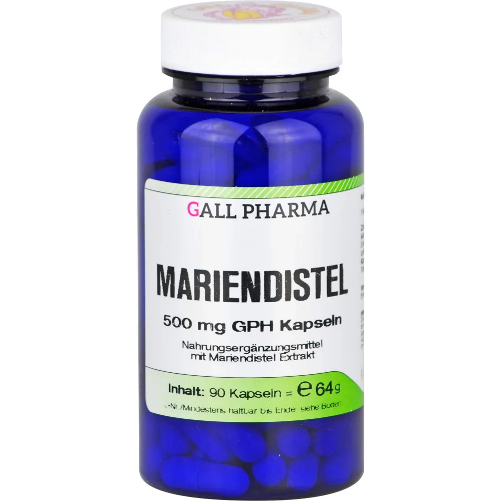 Mariendistel 500 mg Gph Kapseln 90 St