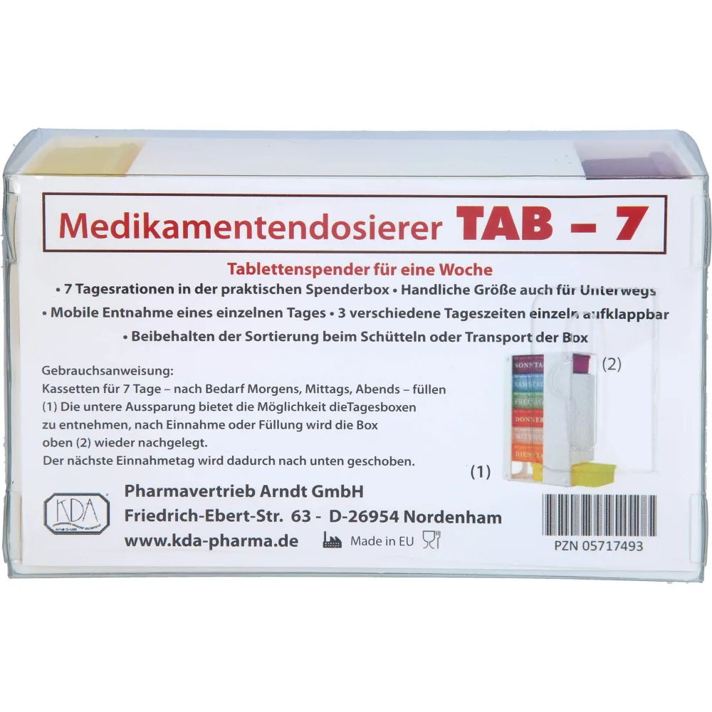Medikamentendosierer Tab-7 1 St