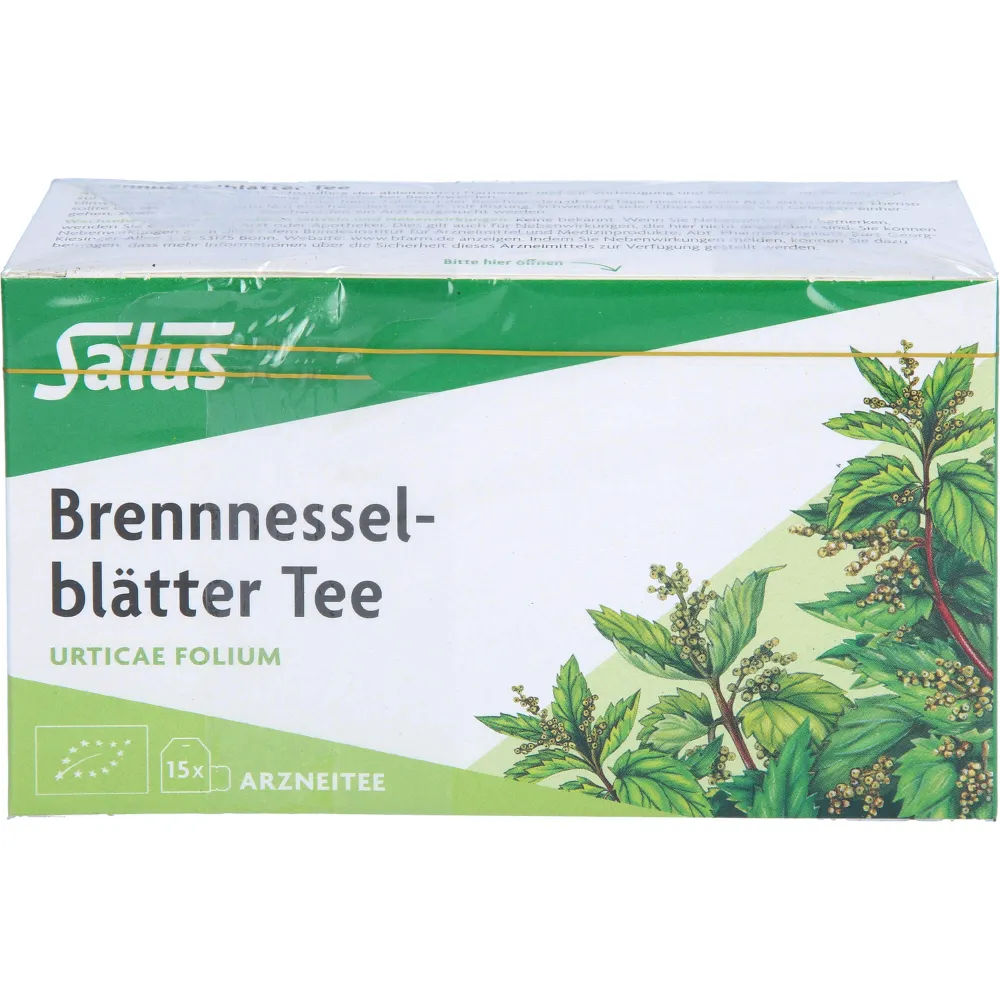 Brennnesselblätter Tee Bio Urticae folium Salus 15 St