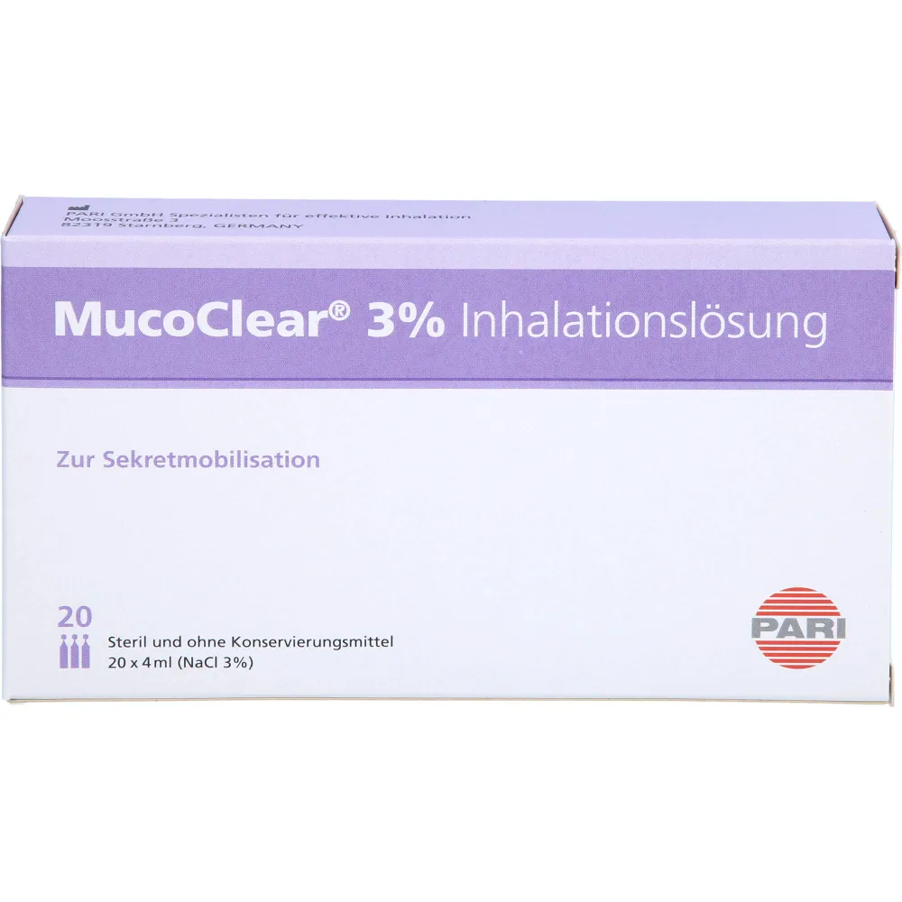 Mucoclear 3% NaCl Inhalationslösung 80 ml