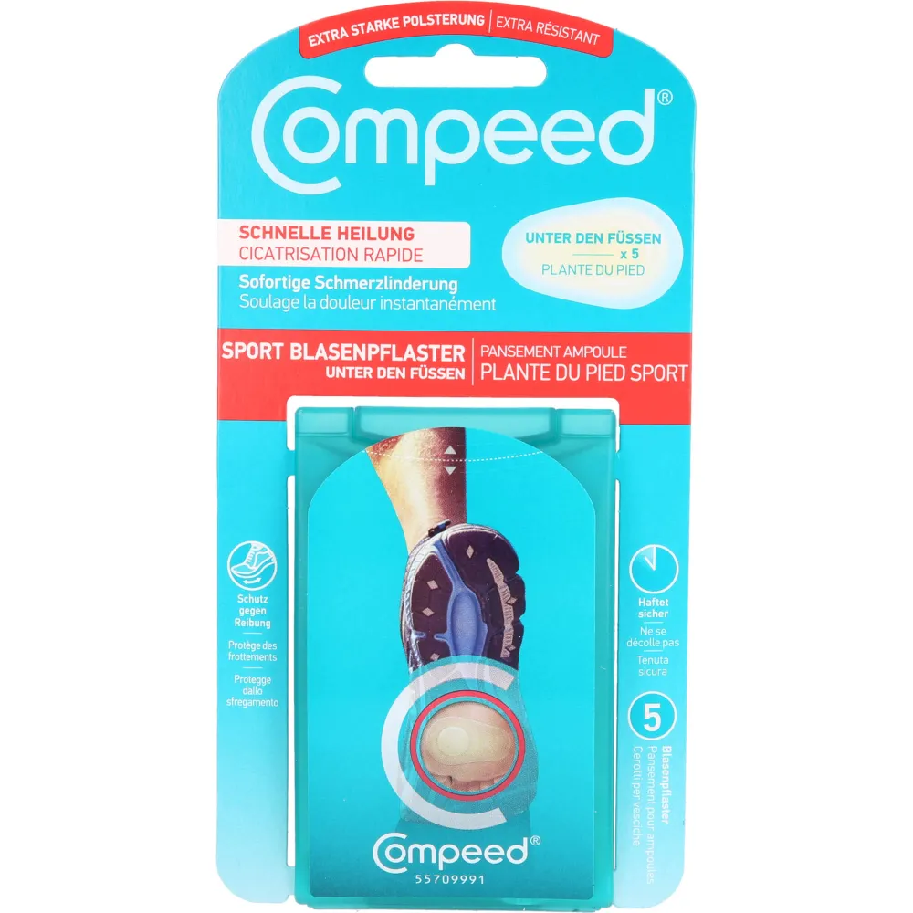 Compeed Blasenpflaster unter den Füßen 5 St