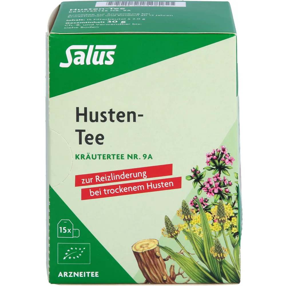Husten Tee Kräutertee Nr.9a Salus Filterbeutel 15 St