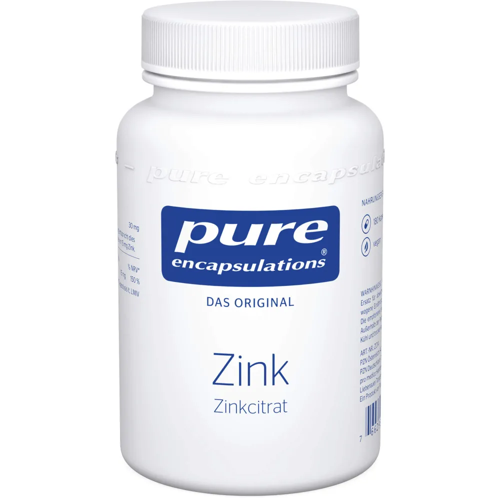 Pure Encapsulations Zink Zinkcitrat Kapseln 180 St