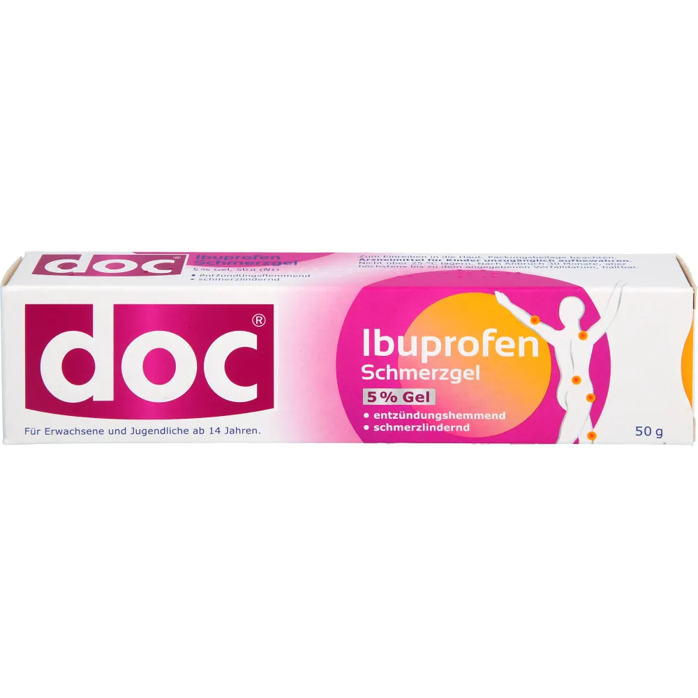 Doc Ibuprofen Schmerzgel 5% 50 g
