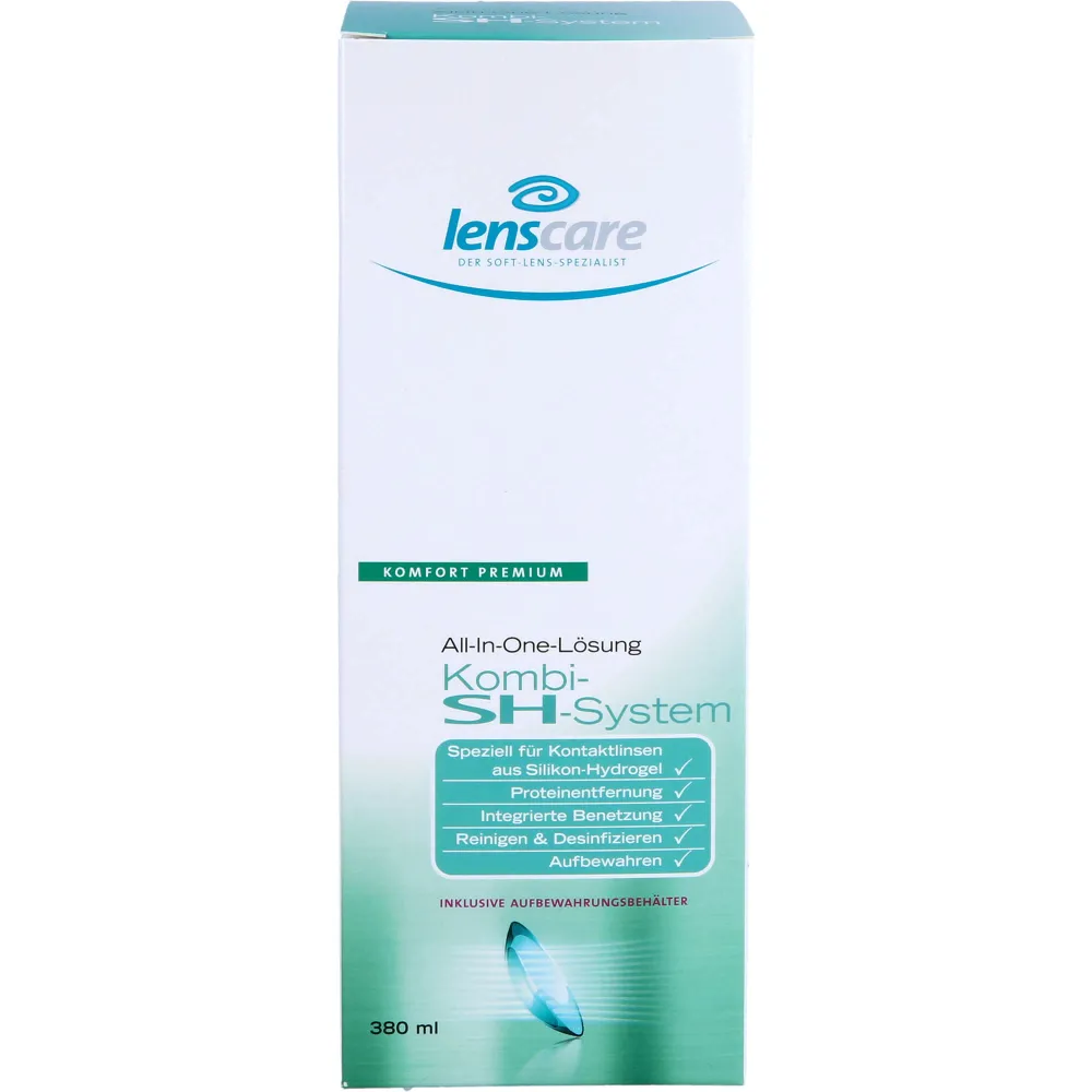Lenscare Kombi Sh System Lösung+1 Behälter 380 ml