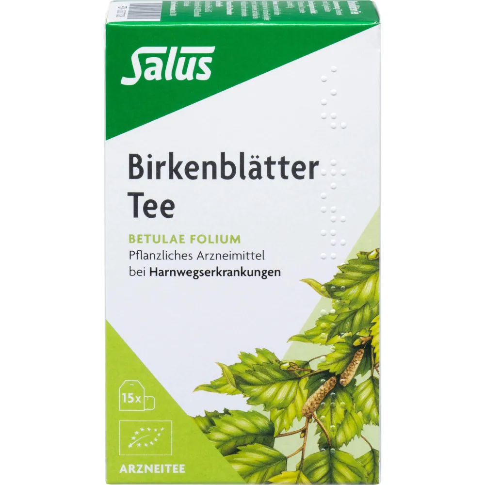 Birkenblätter Arzneitee Betulae folium Bio Salus 15 St