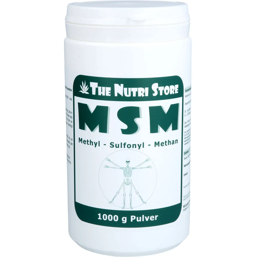 Msm 100% rein Pulver 1000 g