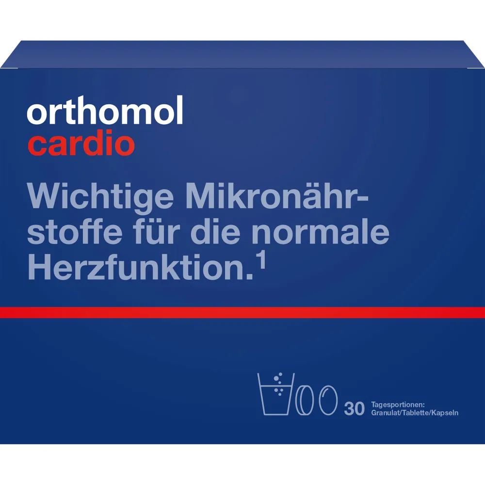 Orthomol Cardio Granulat/Kaps./Tabl.Kombipack. 1 St