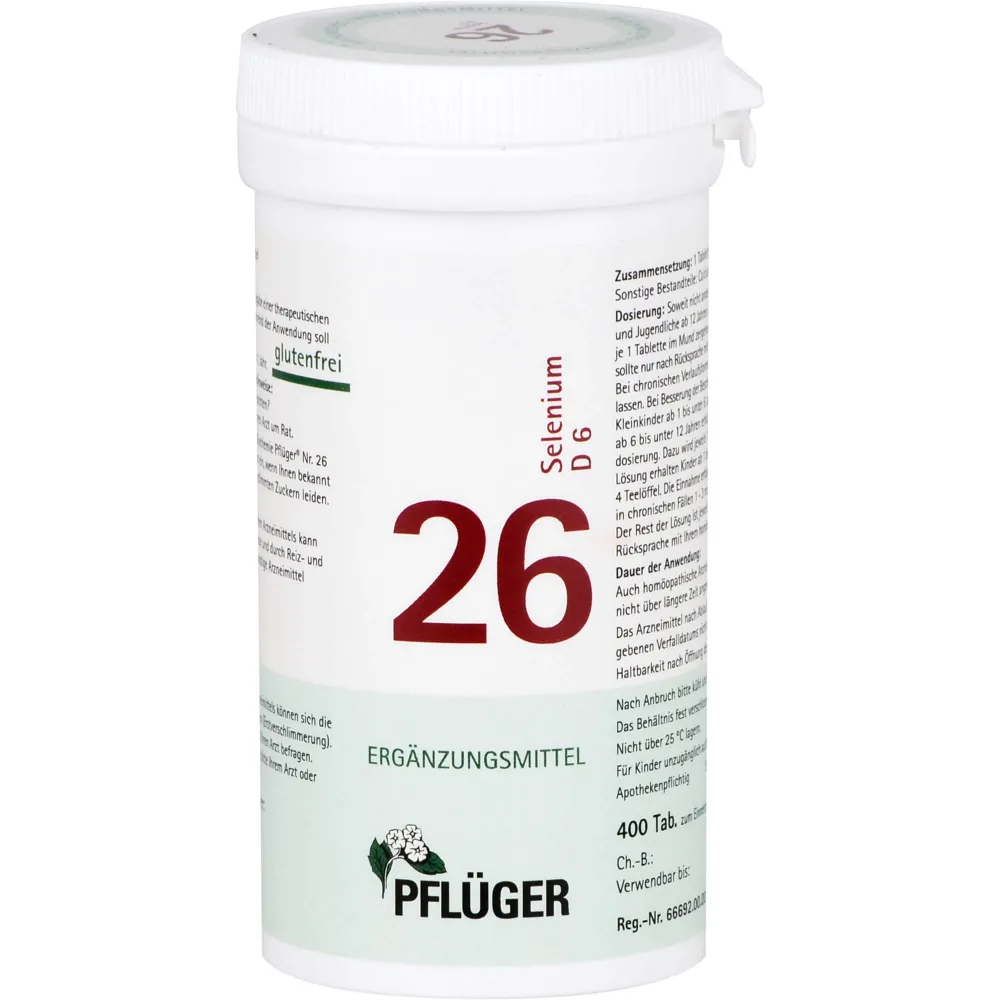 Biochemie Pflüger 26 Selenium D 6 Tabletten 400 St