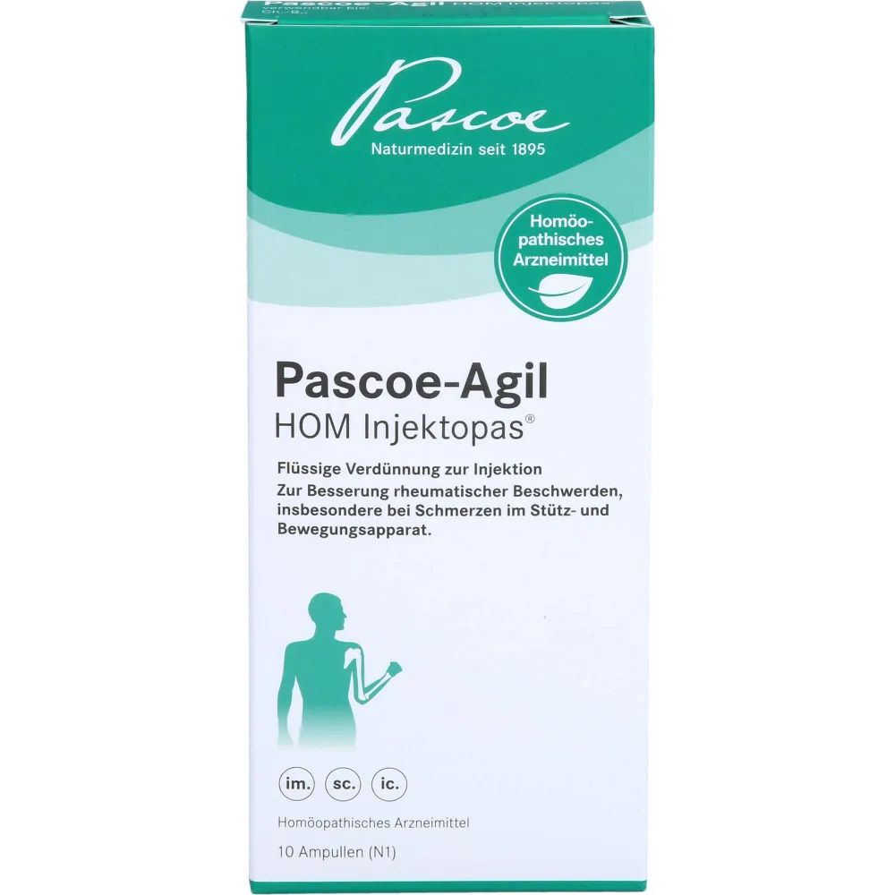 Pascoe-Agil Hom Injektopas Ampullen 20 ml