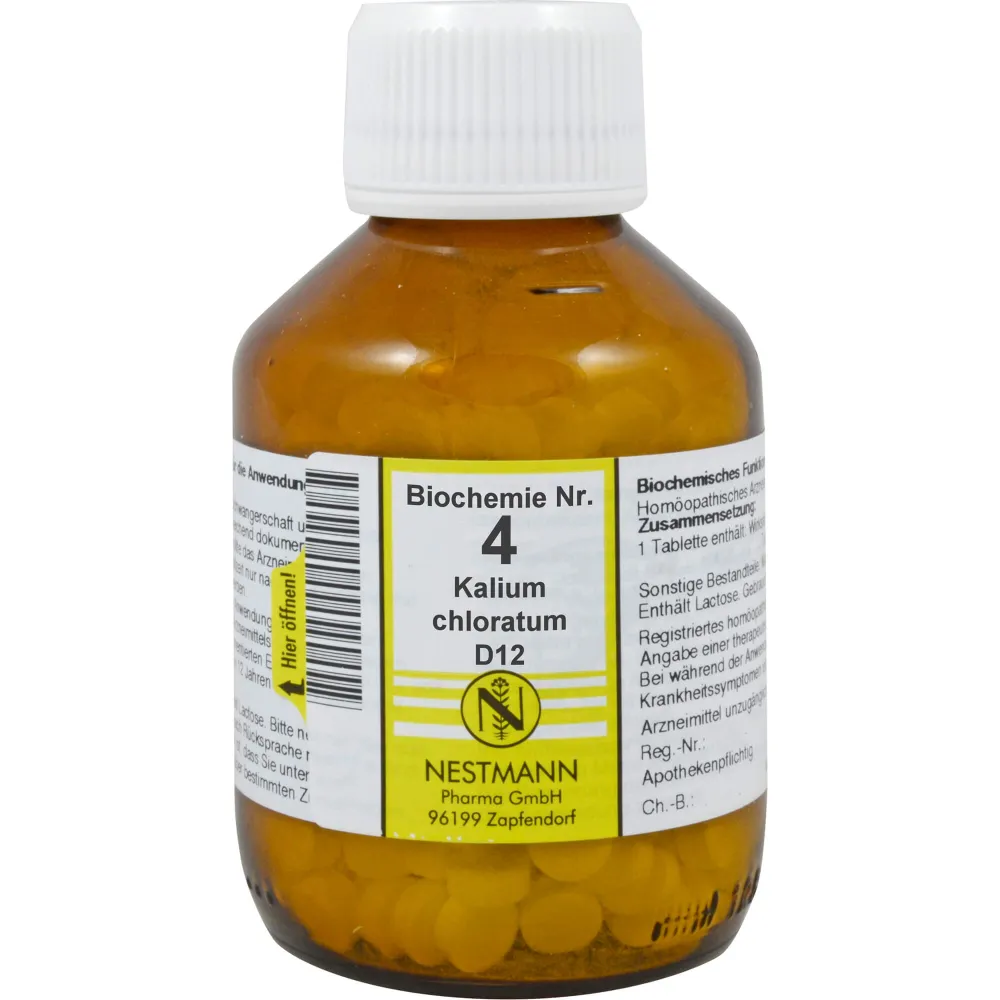 Biochemie 4 Kalium chloratum D 12 Tabletten 400 St