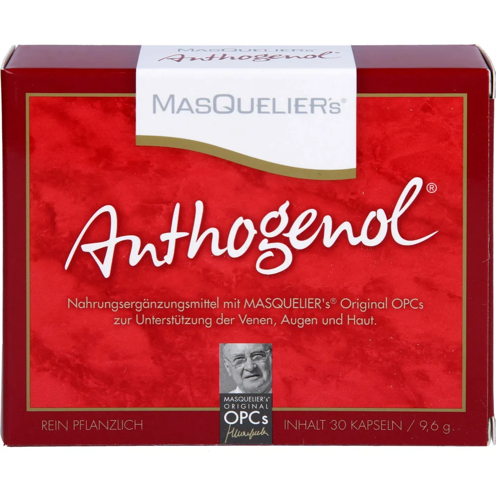 Anthogenol Masquelier Opc Kapseln 30 St