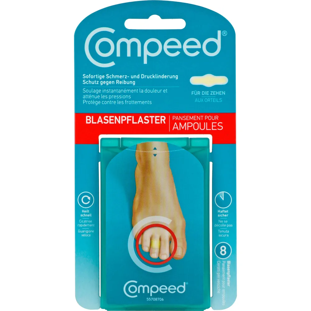 Compeed Blasenpflaster an den Zehen 8 St