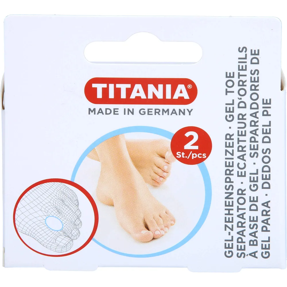 Zehenspreizer aus Gel Titania 2 St