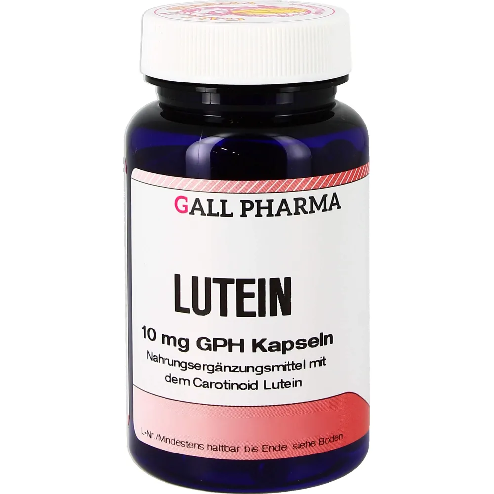 Lutein 10 mg Gph Kapseln 90 St