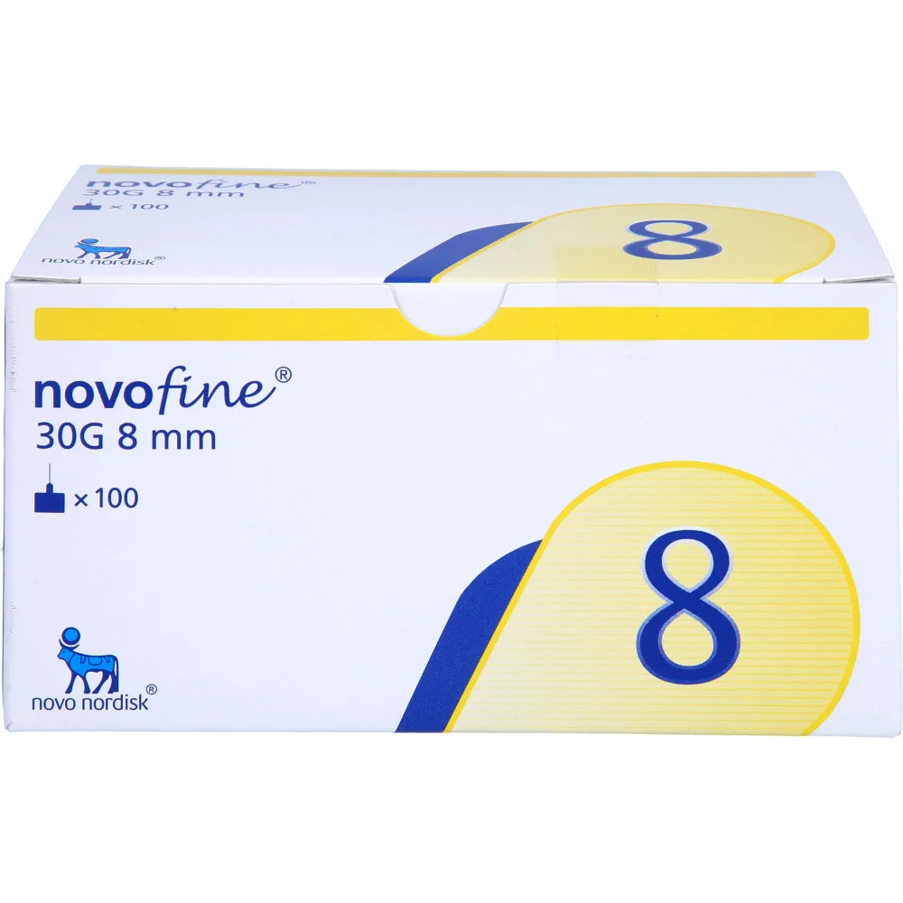 Novofine Nadeln 0,30x8 mm 100 St