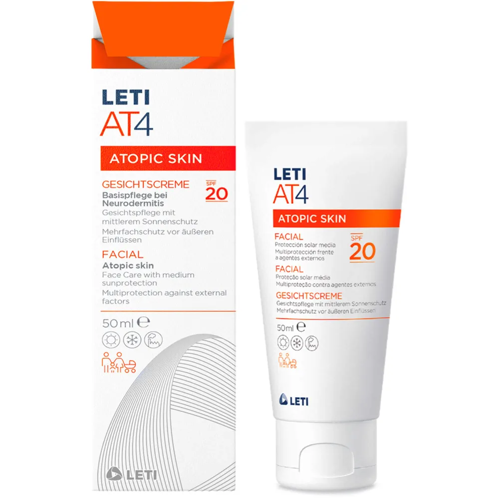 Leti At4 Gesichtscreme Spf 20 50 ml