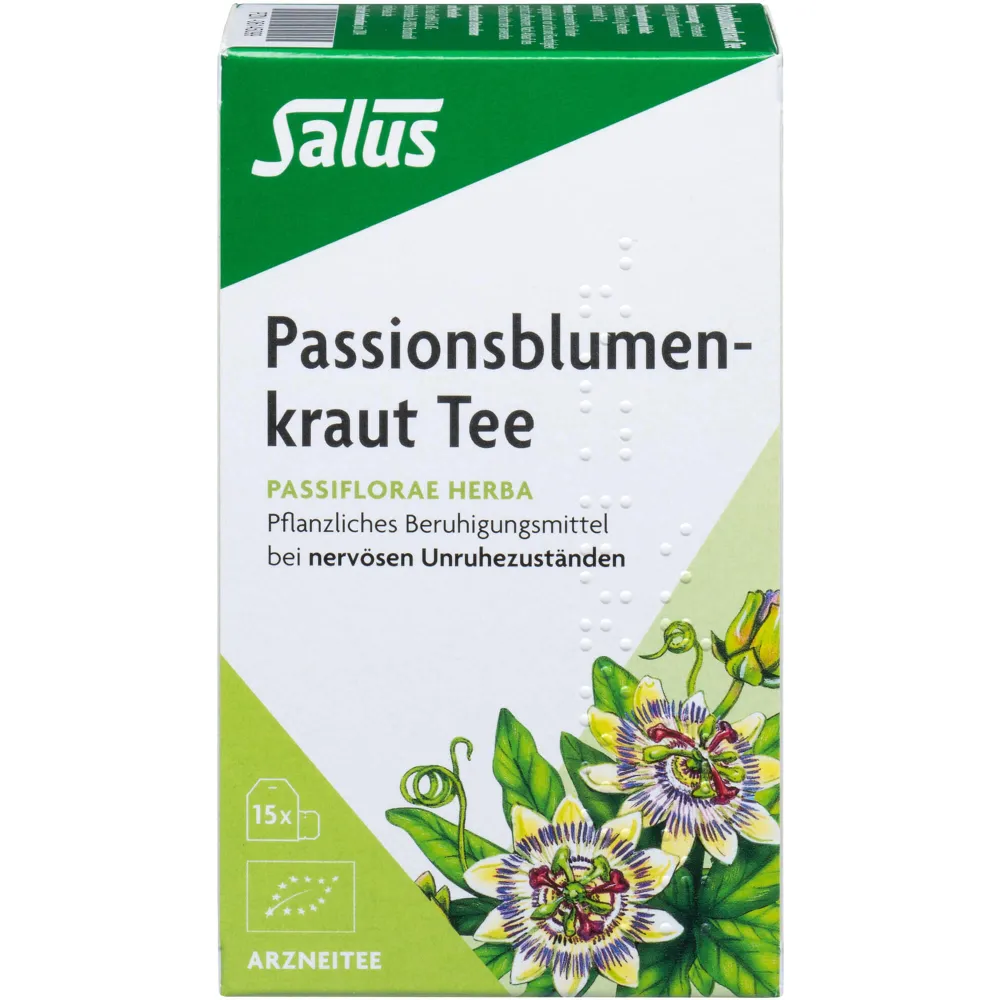 Passionsblumenkraut Tee Passiflorae her.Bio Salus 15 St
