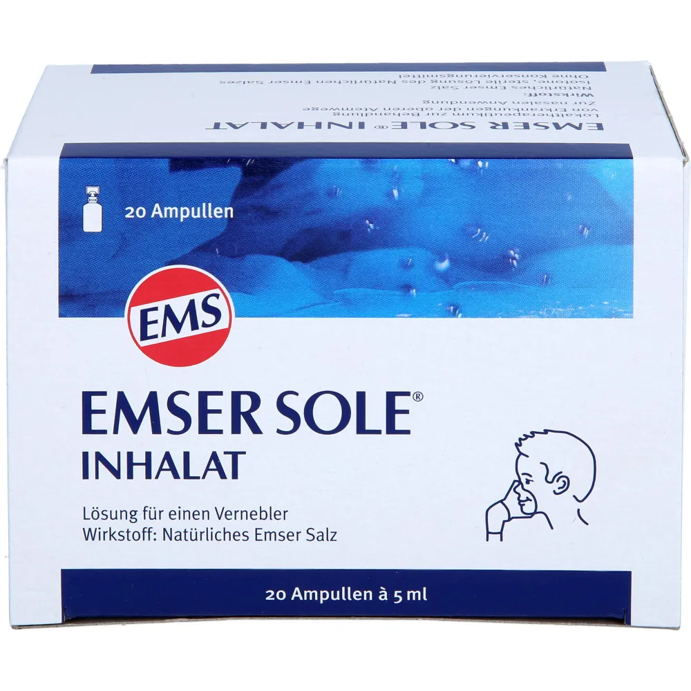 Emser Sole Inhalat Lösung f.e.Vernebler 20 St