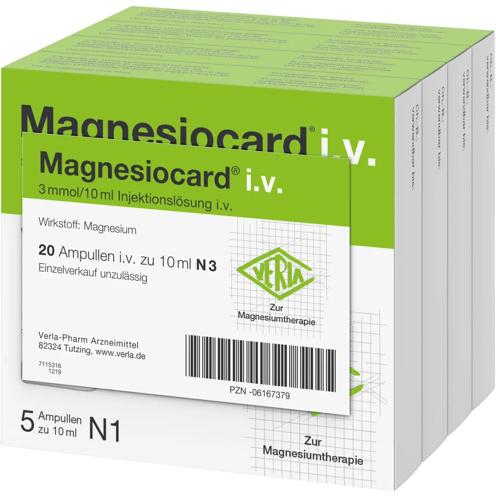 Magnesiocard i.v. Injektionslösung 200 ml
