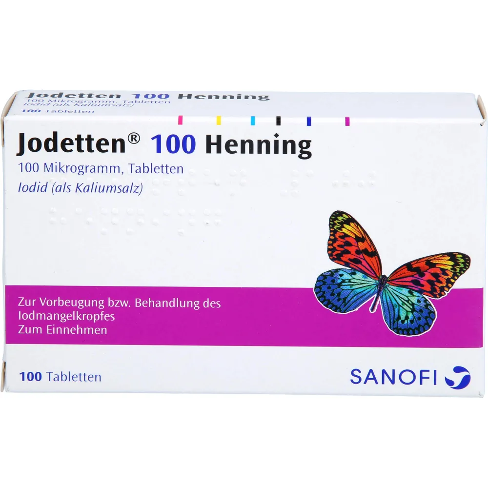 Jodetten 100 Henning Tabletten 100 St