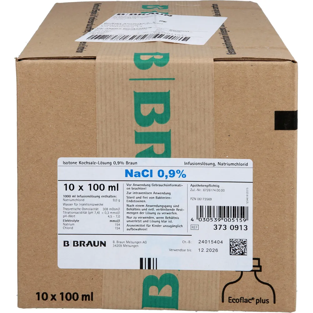 Kochsalzlösung 0,9% Miniflac 1000 ml