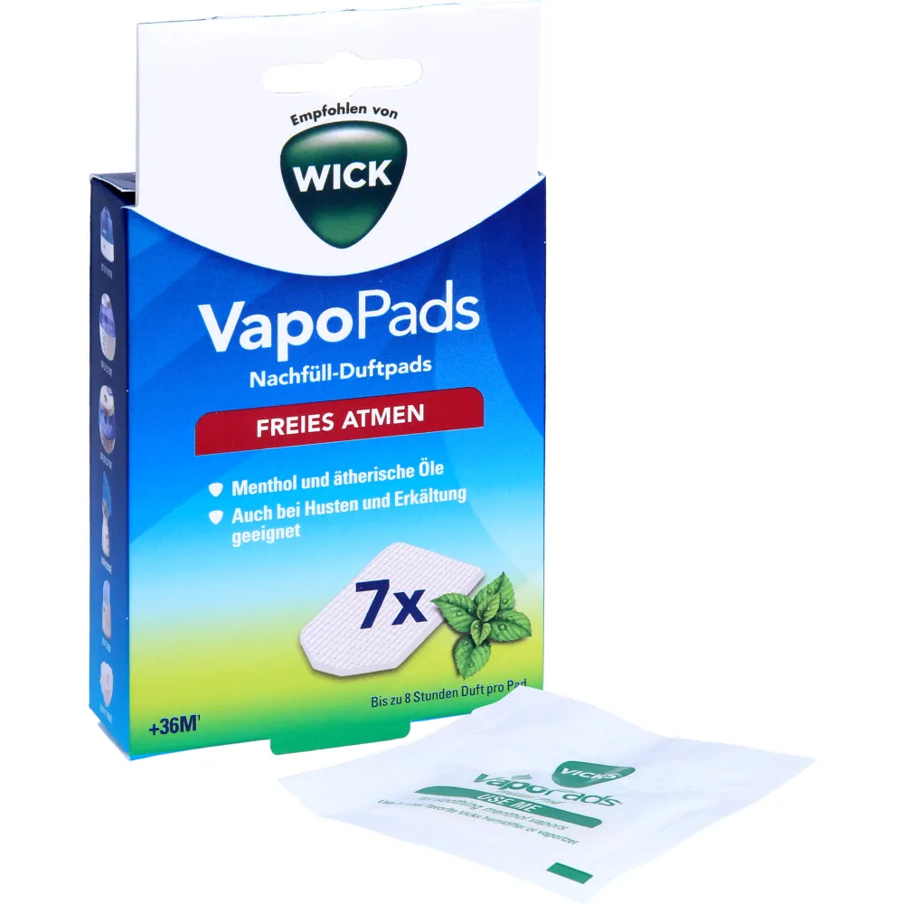 Wick VapoPads 7 Menthol Pads Wh7 1 P
