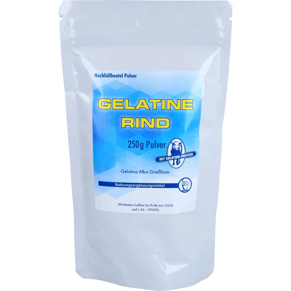 Gelatine Rind Pulver Beutel 250 g