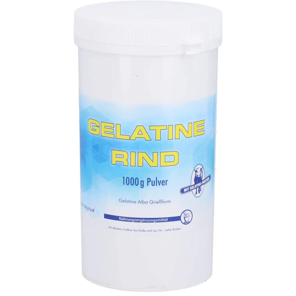 Gelatine Rind Pulver Beutel 1000 g
